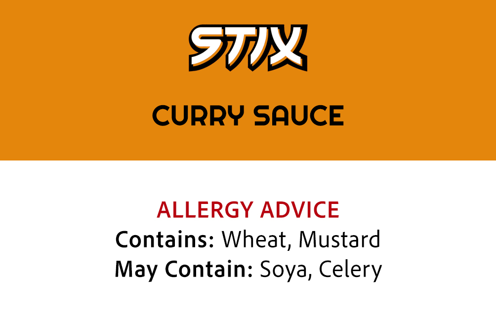 Curry Sauce Allergens
